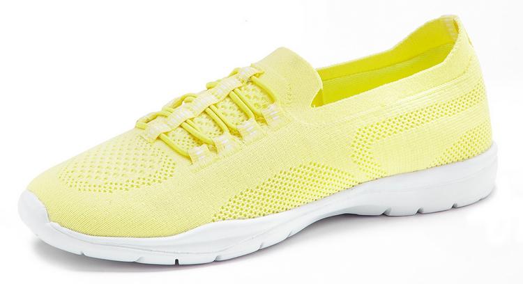 Lascana Lascana Sneaker Sneaker Damen - hellgelb - 1 | SportScheck