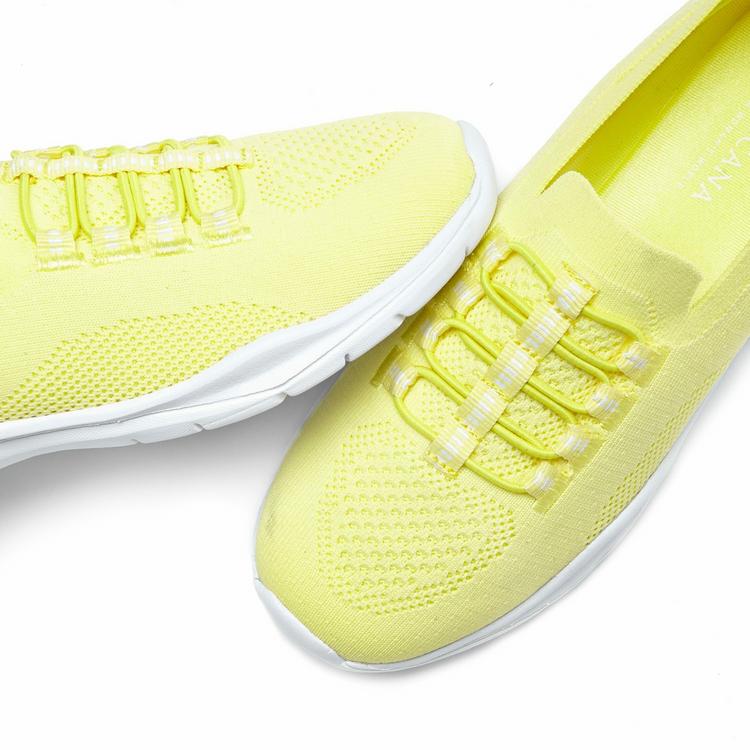 Lascana Lascana Sneaker Sneaker Damen - hellgelb - 3 | SportScheck