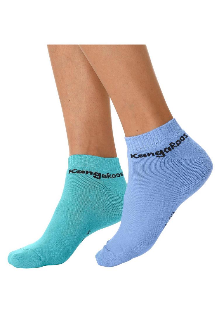 KangaROOS KangaROOS Sneakersocken Socken Damen - wei&szlig; - rosa - pink - mint - blau - grau - 0 | SportScheck