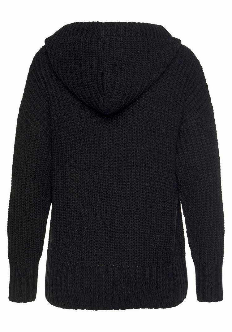 Lascana Lascana Kapuzenpullover Hoodie Damen - schwarz - 0 | SportScheck