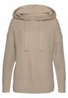 Lascana Kapuzenpullover Hoodie Damen - beige