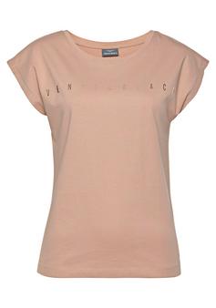 VENICE BEACH Kurzarmshirt T-Shirt Damen toffee