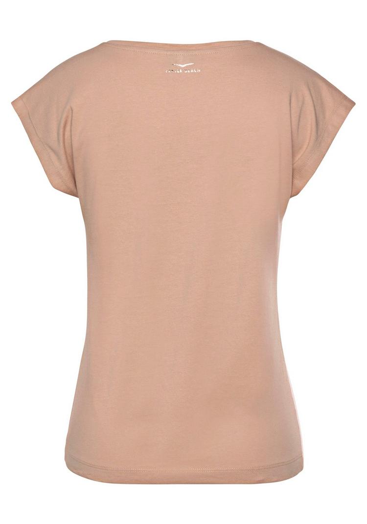 VENICE BEACH VENICE BEACH Kurzarmshirt T-Shirt Damen - toffee - 0 | SportScheck