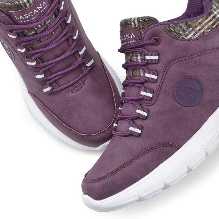 Lascana Lascana Sneaker Sneaker Damen - violett - 1 | SportScheck