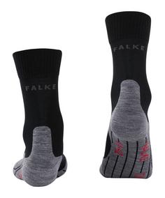 Rückansicht von Falke TK5 Wander Wandersocken Herren black-mix