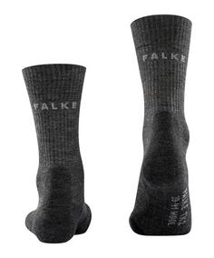 Rückansicht von Falke Merino TK2 Explore Wool Wandersocken Herren smog