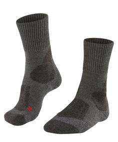 Falke TK1 ADVENTURE Wandersocken Herren asphalt melange