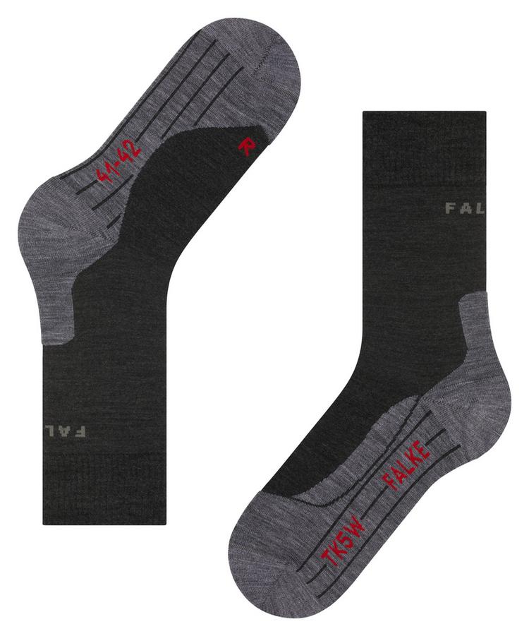 Falke Falke TK5 Wander Socken Herren - asphalt mel. (3180) - 3 | SportScheck
