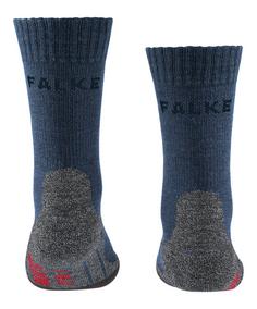 Rückansicht von Falke TK2 Wandersocken Kinder dark blue