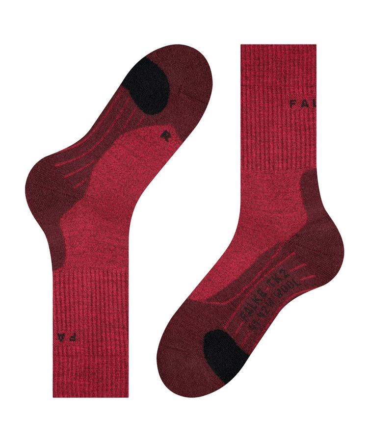 Falke Falke TK2 Explore Wool Socken Damen - scarlet (8280) - 3 | SportScheck