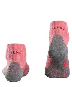 Rückansicht von Falke TK5 Wander Short Laufsocken Damen mixed berry (8215)