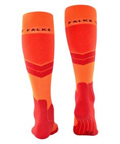 Rückansicht von Falke SK 4 Skisocken Herren flash orange