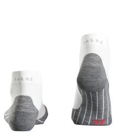 Rückansicht von Falke RU4 Short Laufsocken Damen weiß