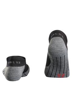 Rückansicht von Falke RU4 Endurance Invisible Laufsocken Herren black-mix (3010)