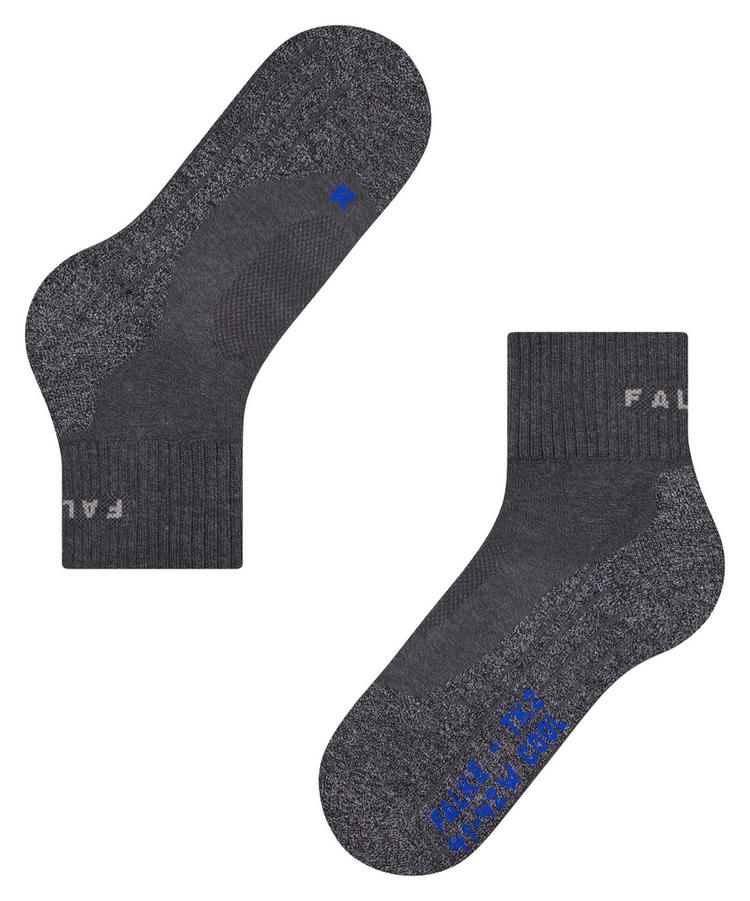 Falke Falke TK2 Explore Cool Short Socken Herren - asphalt mel. (3180) - 3 | SportScheck