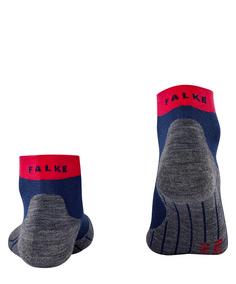 Rückansicht von Falke RU4 Short Laufsocken Damen deep sea