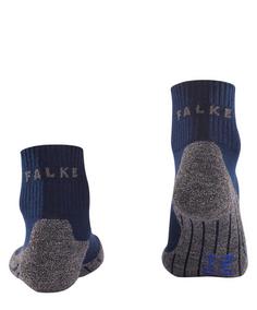 Rückansicht von Falke Kurzsocken Laufsocken Herren marine (6120)