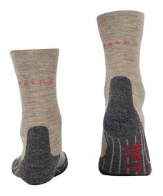 Rückansicht von Falke Socken Laufsocken Damen moon mist (7765)