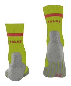 Rückansicht von Falke RU4 Laufsocken Herren lime