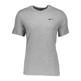 Nike Dri-fit Solid Funktionsshirt Herren carbon heather-black
