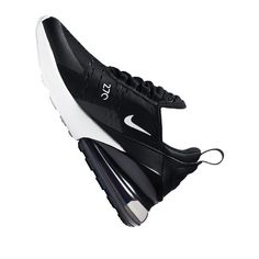 Rückansicht von Nike Air Max 270 Sneaker Kinder black-white-anthracite