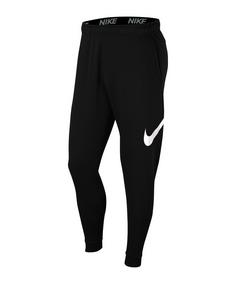 Nike DRY GRAPHIC Trainingshose Herren black-white