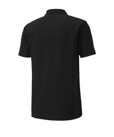 Rückansicht von PUMA teamGOAL Poloshirt Herren puma black