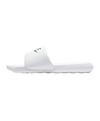 Nike Victori One Badelatschen Damen - white-black-white