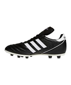 Rückansicht von adidas Kaiser 5 Liga FG Fußballschuhe schwarz-weiß