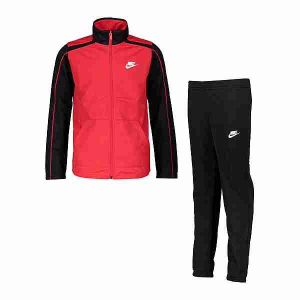Nike NSW FUTURA Trainingsanzug Kinder university red-black
