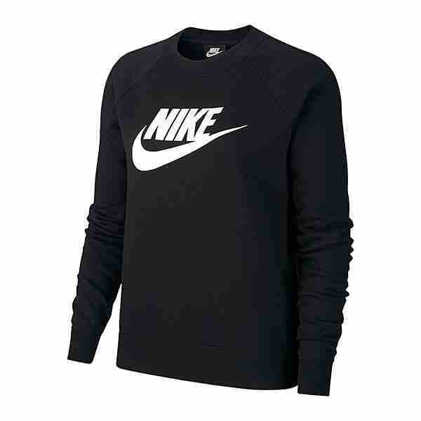 Nike Essential Langarmshirt Damen black-white