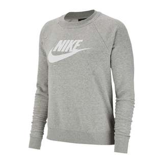 Nike NSW ESSENTIAL Sweatshirt Damen dark grey heather-white