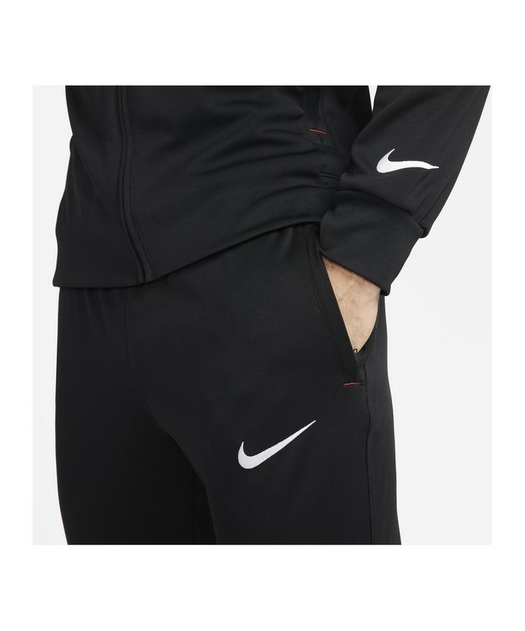 Nike Nike FC Libero Trainingsanzug Herren - black-black-white-white - 2 | SportScheck
