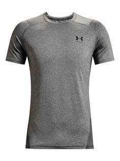 Under Armour Heatgear Funktionsshirt Herren carbon heather-black