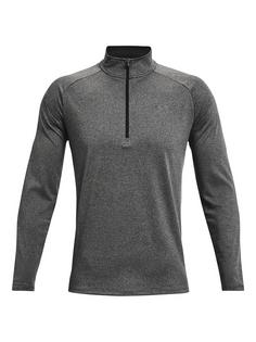 Under Armour Tech Funktionsshirt Herren carbon heather-black