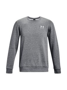 Under Armour Essential Sweatshirt Herren pitchgraymediumheather-white