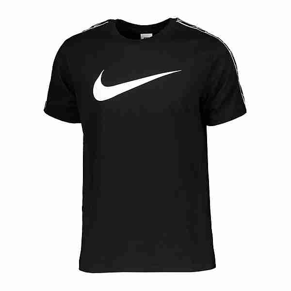 Nike NSW Repeat T-Shirt Herren black-white