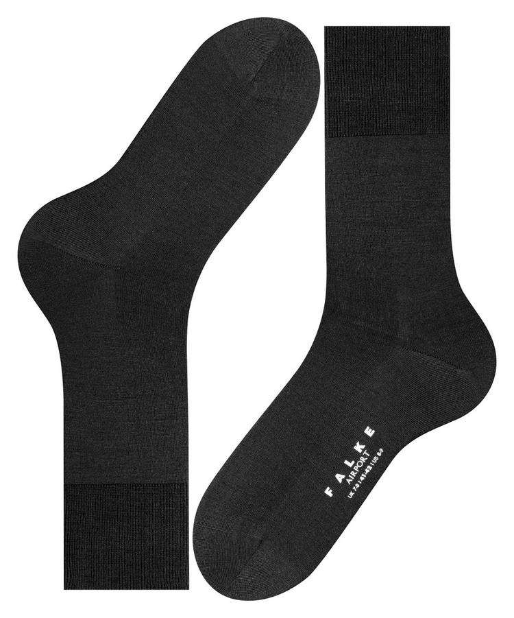 Falke Falke Airport SO Socken Herren - black (3000) - 2 | SportScheck