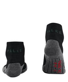 Rückansicht von Falke Kurzsocken Laufsocken Damen black-mix (3010)