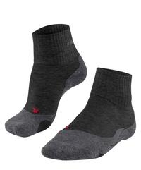 Falke TK2 Explore Short Socken Damen - asphalt mel. (3180)
