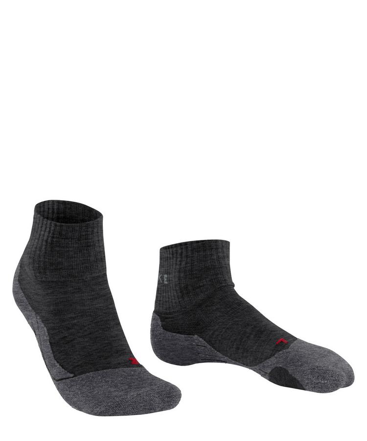 Falke Falke TK2 Explore Short Socken Damen - asphalt mel. (3180) - 0 | SportScheck