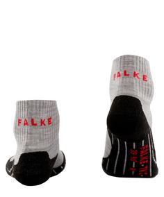 Rückansicht von Falke Kurzsocken Laufsocken Damen light grey (3403)