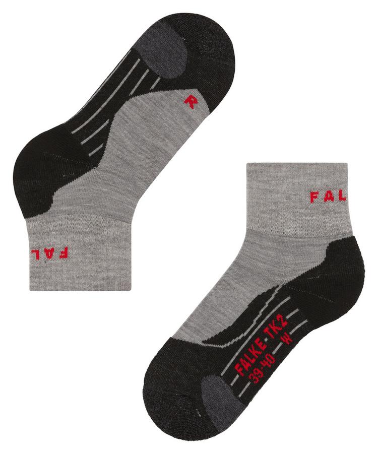 Falke Falke TK2 Explore Short Socken Damen - light grey (3403) - 3 | SportScheck