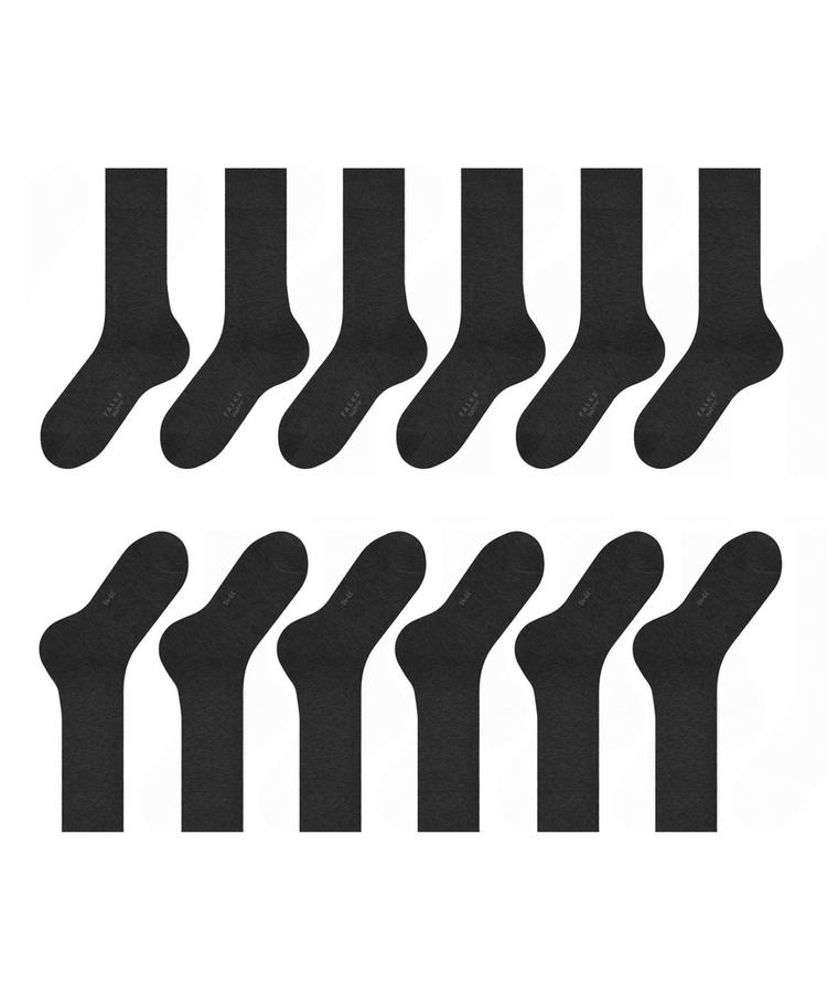 Falke Falke Happy Bundle 6-Pack SO Socken Herren - anthra.mel (3080) - 2 | SportScheck