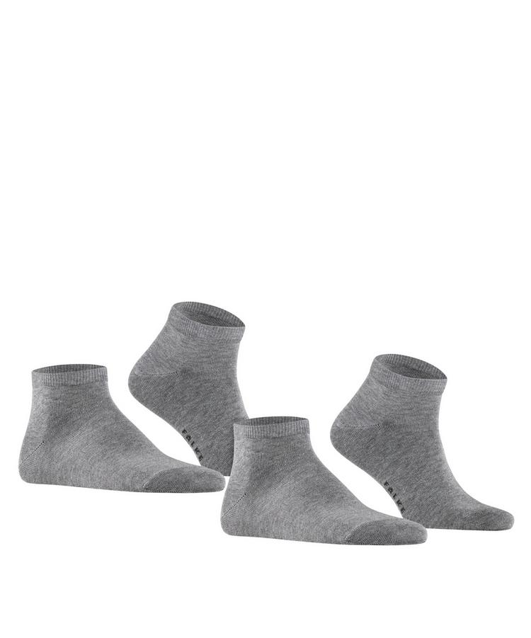Falke Falke Happy  2-Pack Sneaker Socken Herren - light greymel. (3390) - 0 | SportScheck