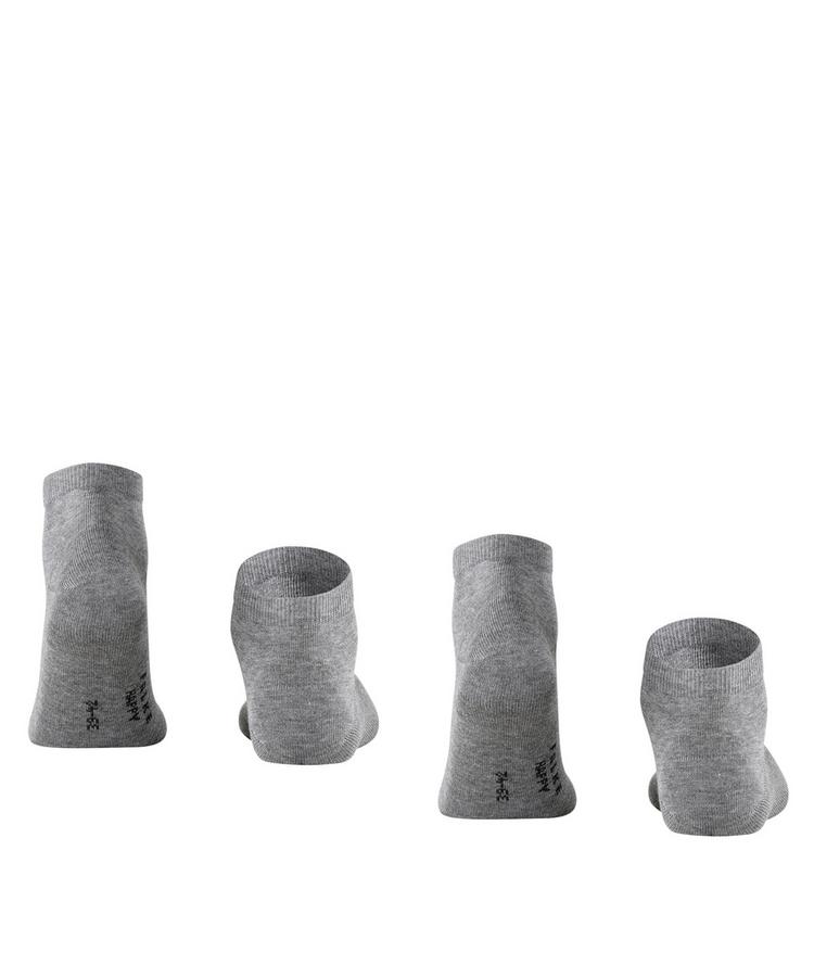 Falke Falke Happy  2-Pack Sneaker Socken Herren - light greymel. (3390) - 0 | SportScheck