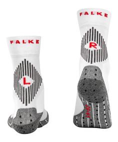 Rückansicht von Falke Freizeitsocken Weiß
