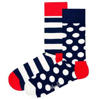 Happy Socks Socken Sportsocken Big Dot