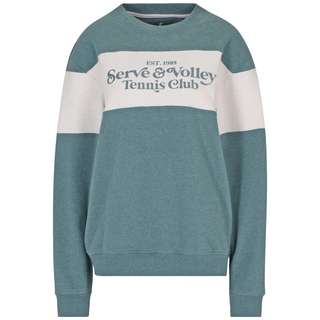 Colours & Sons Sweatshirt Herren GRÜN/OFF-WHITE