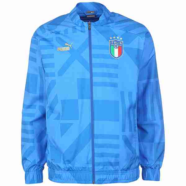 Individualiteit Oraal Zeldzaamheid PUMA Italien Prematch Trainingsjacke Herren blau im Online Shop von  SportScheck kaufen